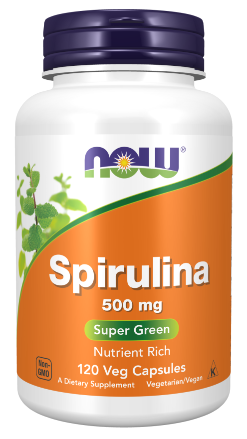 NOW Foods - Spirulina - Naturlig