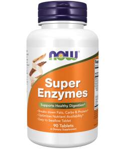 NOW Foods - Super Enzymer - 90 tabletter