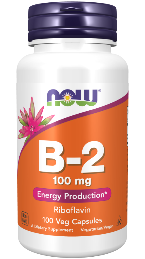 NOW Foods - Vitamin B-2 Riboflavin