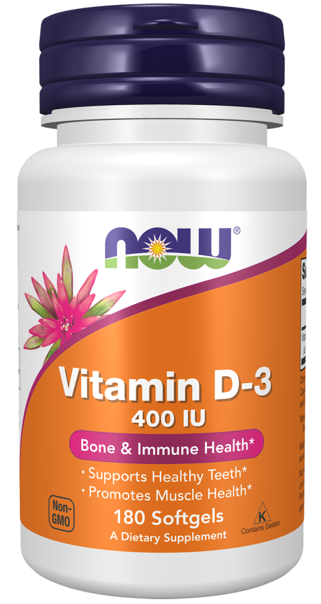 NOW Foods - Vitamin D-3