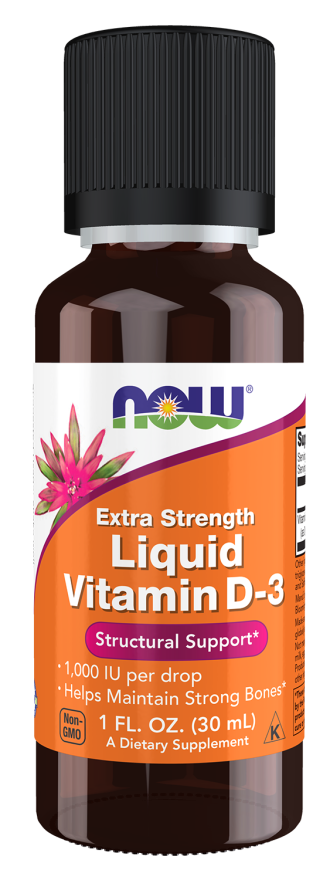 NOW Foods - Vitamin D-3 Flydende