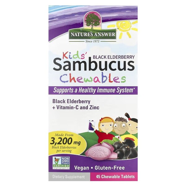 Nature's Answer - Kid's Sambucus Chewables