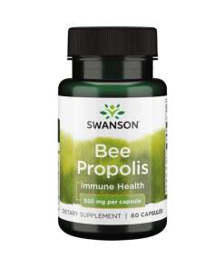 SWANSON Bi-propolis 550mg 60 kapsler