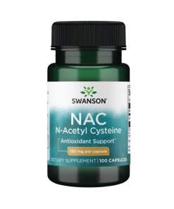 SWANSON NAC (N-acetylcystein) 150 mg 100 kapsler
