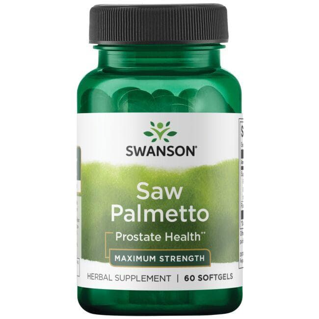 SWANSON Saw Palmetto-ekstrakt 320 mg 60 kapsler