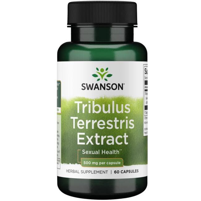 SWANSON Tribulus Terrestris 500mg 60 kapsler