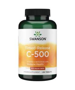 Swanson - C-vitamin med hyben - Tidsfrigivelse