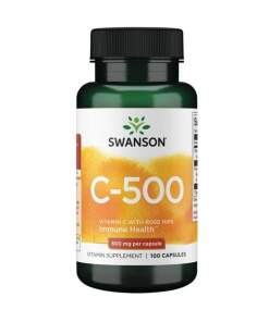 Swanson - C-vitamin med hybenekstrakt