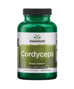 Swanson - Cordyceps - 120 kapsler