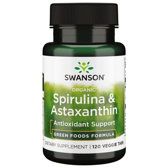 Swanson - Spirulina & Astaxanthin