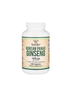 Double Wood Supplements Korean Panax Ginseng (240 Capsules)
