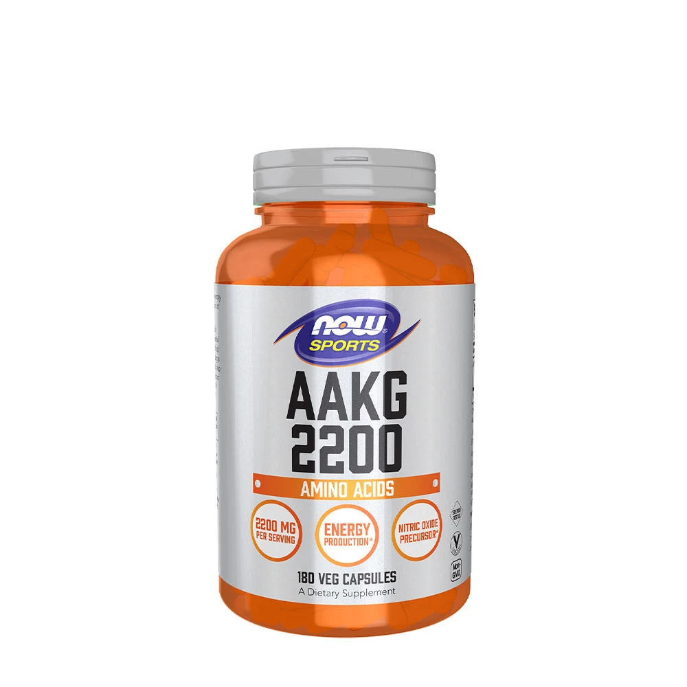 Now Foods - AAKG 2200 (180 Veg Capsules)