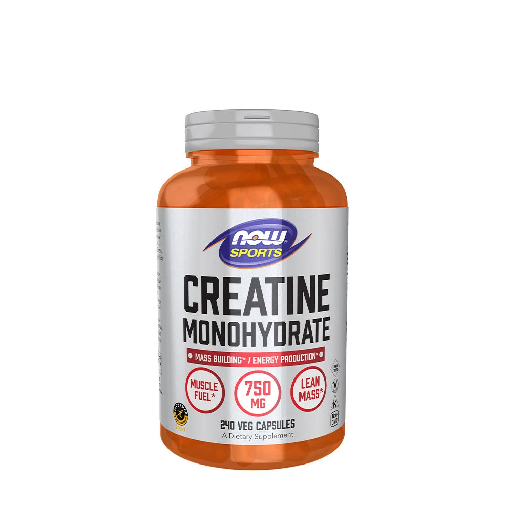 Now Foods - Creatine Monohydrate 750 mg (240 Veg Capsules)