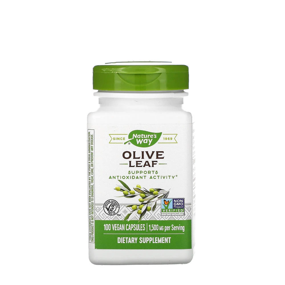 Natures Way Olive Leaf (100 Capsules)