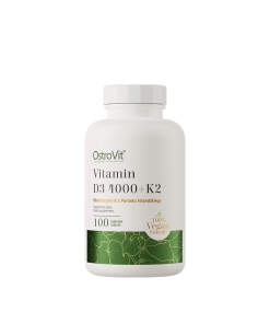 Ostrovit D3 4000 IU + K2 VEGE (100 Tablets)