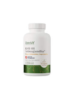 Ostrovit KSM-66 Ashwagandha® Vege (120 Capsules)