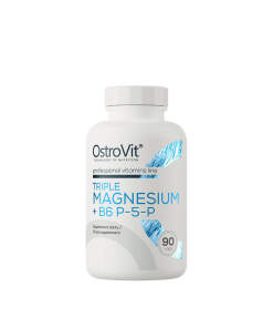 Ostrovit Triple Magnesium + B6 P-5-P (90 Capsules)