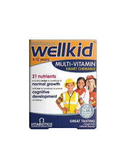 Vitabiotics Wellkid Chewable Tablets (30 Tablets)