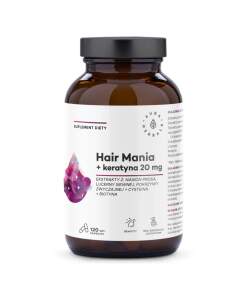 AURA HERBALS Hair Mania + Keratin 20 mg (120 caps)