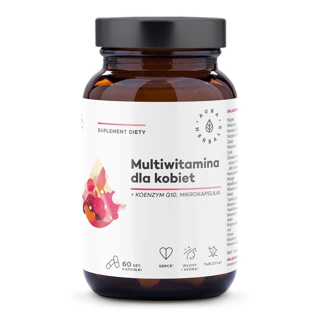 AURA HERBALS Multivitamin for women (60 caps)