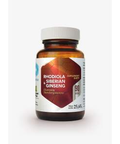 HEPATICA Rhodiola & Siberian Ginseng (90 caps)