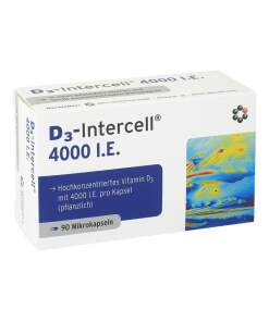 INTERCELL PHARMA D3-Intercell 4000 IU (90 caps)