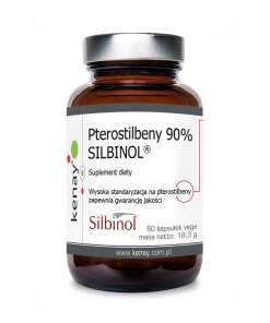 KENAY Pterostilbene 90% SILBINOL (60 caps)