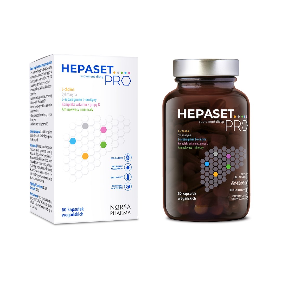 NORSA PHARMA Hepaset PRO (60 kaps.)