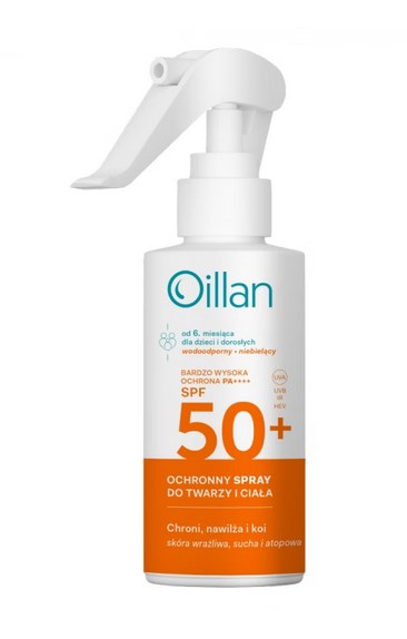 OILLAN Sun Spray SPF50 (125 ml/4.2 fl.oz.)