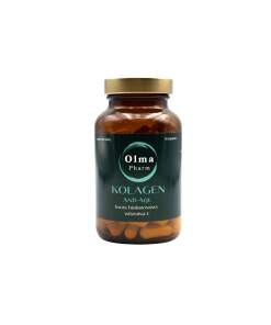 OLMA PHARM Anti-Age Collagen with Hyaluronic Acid and Vitamin C (90 capsules)