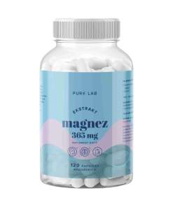 PURE LAB Magnesium 365 mg  (120 caps.)