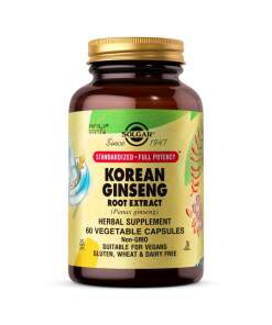 SOLGAR Korean Ginseng Root Extract SFP (60 caps)