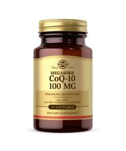 SOLGAR Megasorb CoQ-10 - Coenzyme Q10 - Kaneka 100 mg (30 caps)