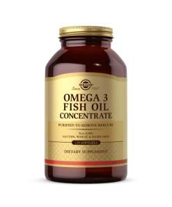 SOLGAR Omega 3 - Fish Oil Concentrate (120 caps)