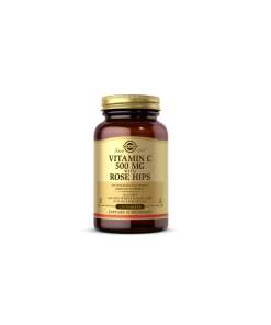 SOLGAR Vitamin C 500 mg with Rose Hips (100 tabs)