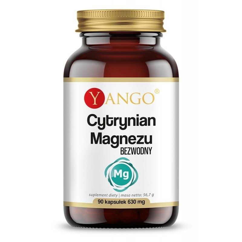 YANGO Magnesium citrate - anhydrous (90 caps)